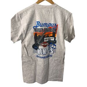 Vintage Harley Davidson T-Shirt Mens Medium‎ Bumpus Memphis Tennessee USA
